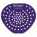 Renown Blue Bubblegum Flat Urinal Screen, 12PK 03907-11443/REN03012-HP